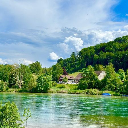 Studio Beim Rhein - Ziegelhuette Flaach Buitenkant foto