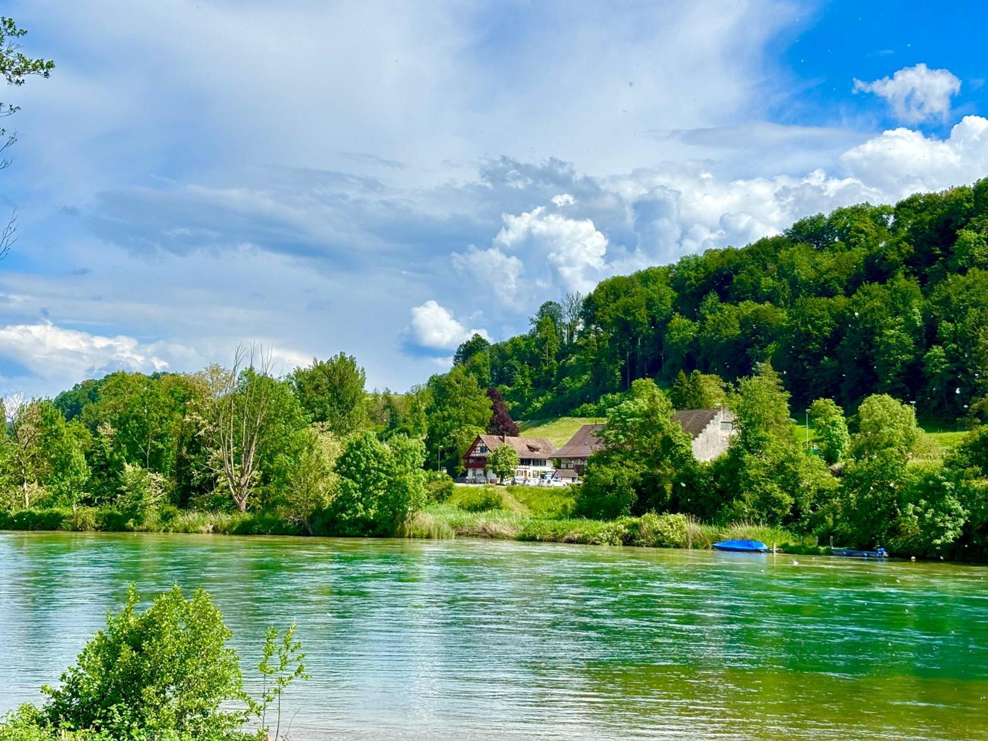 Studio Beim Rhein - Ziegelhuette Flaach Buitenkant foto