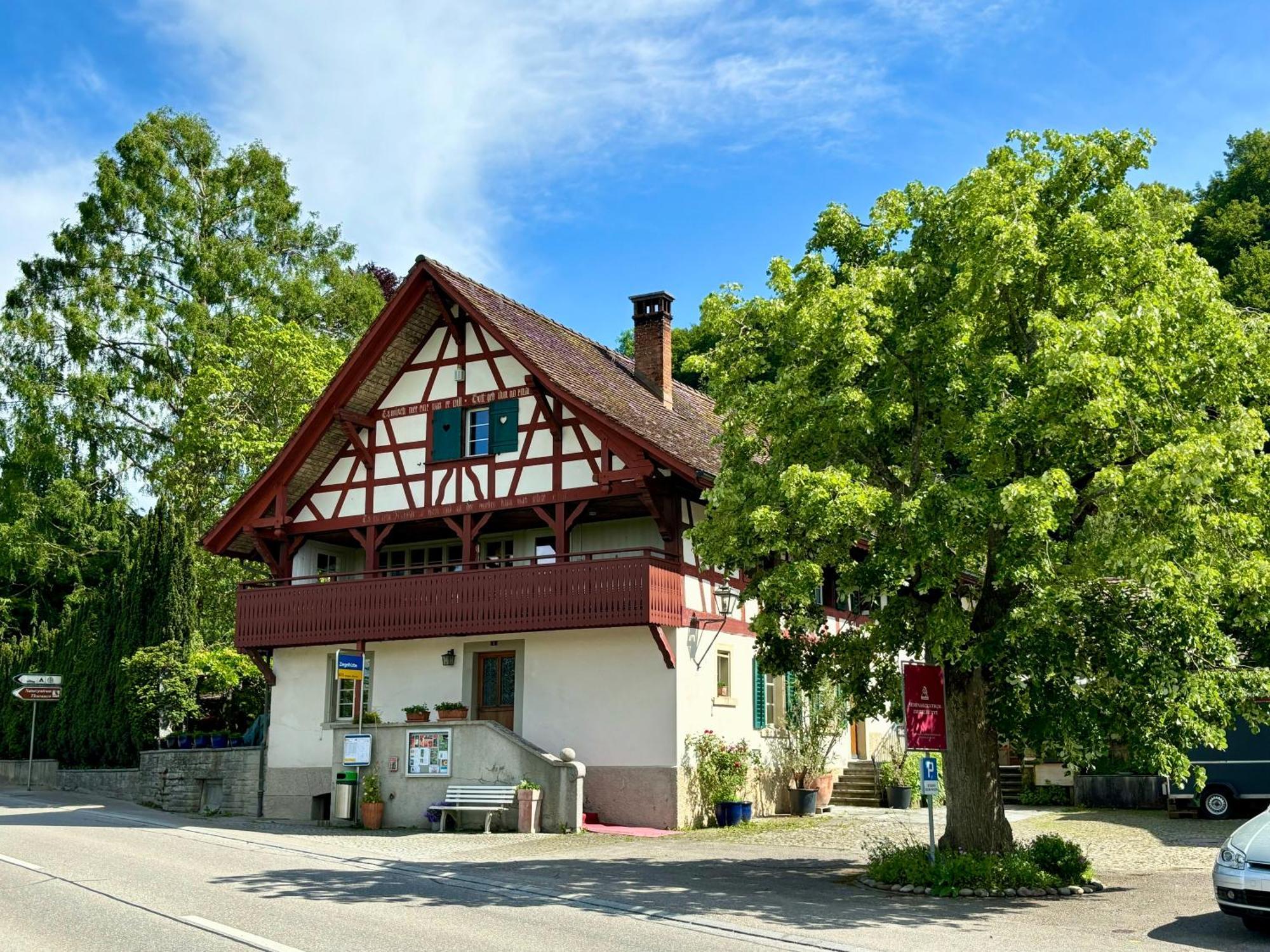 Studio Beim Rhein - Ziegelhuette Flaach Buitenkant foto